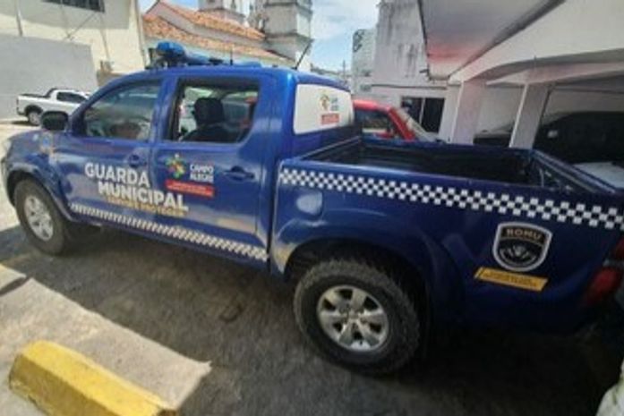 Exame pericial encontra sangue em viatura da guarda municipal de Campo Alegre