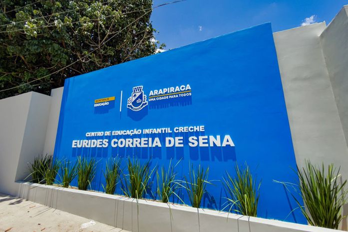 Prefeito Luciano Barbosa entrega, nesta segunda (9), reforma e modernização da Creche do Cavaco