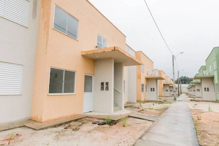Residencial Oiticica 2, no bairro do Benedito Bentes, em Maceió, quando ainda estava em fase de finalização.