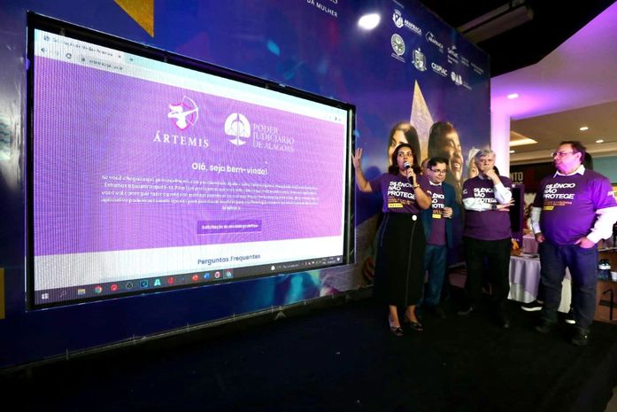 Aplicativo de combate à violência doméstica é lançado pelo Tribunal de Justiça no Arapiraca Garden Shopping