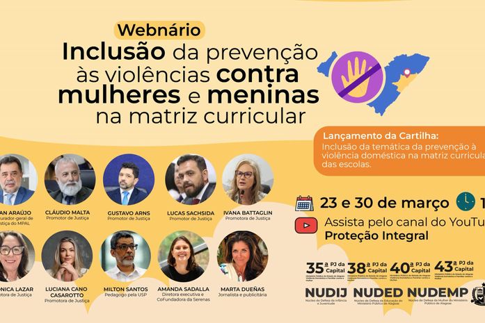 MPAL lidera mobilização inédita para levar combate à violência contra mulheres às salas de aula em Maceió