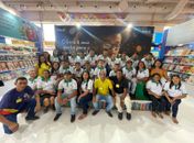 Alunos da rede municipal de Branquinha visitam Bienal do Livro