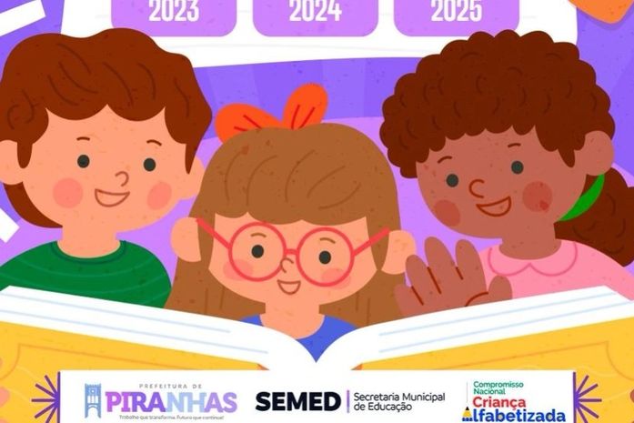Piranhas supera metas nacionais e registra crescimento histórico na alfabetização infantil
