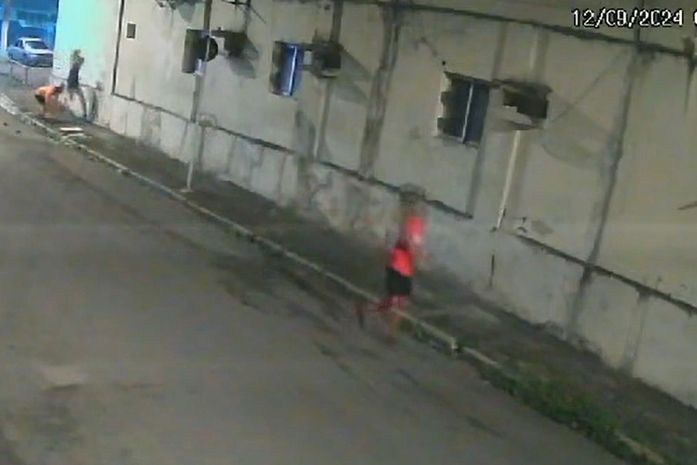 Perseguição, pedradas e torcedor do CRB ferido: veja imagens do momento da agressão