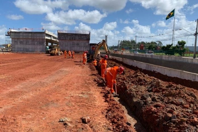 Viaduto da PRF está 80% concluído e será entregue ainda este ano