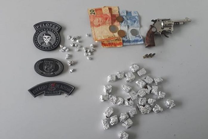 Drogas foram apreendidas na residência do suspeito