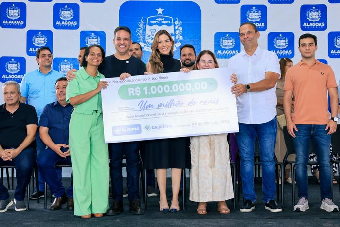 Paulo Dantas entrega obras de mobilidade urbana e abastecimento em Cajueiro