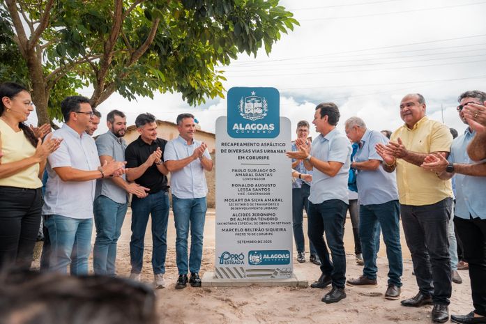 Coruripe avança com obras de mobilidade e urbanização em parceria com o Governo do Estado