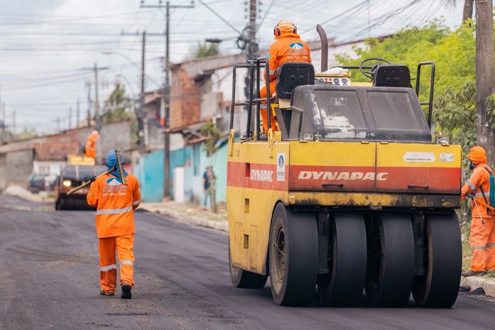 Tabuleiro do Martins recebe mais de 7.660 m² de pavimentação