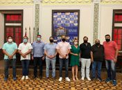 Deputado Galba Novaes discute com representantes do segmento PL de sua autoria para a realização de eventos-teste em AL