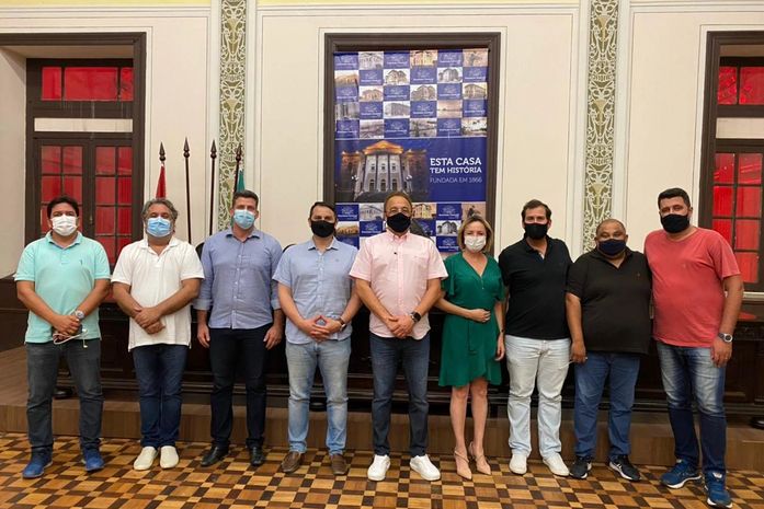 Deputado Galba Novaes discute com representantes do segmento PL de sua autoria para a realização de eventos-teste em AL