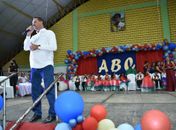 Prefeito Marlan Ferreira participa da formatura do ABC no município Limoeiro de Anadia.