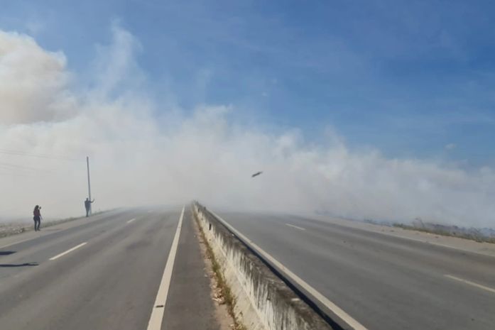 Fumaça na AL-101