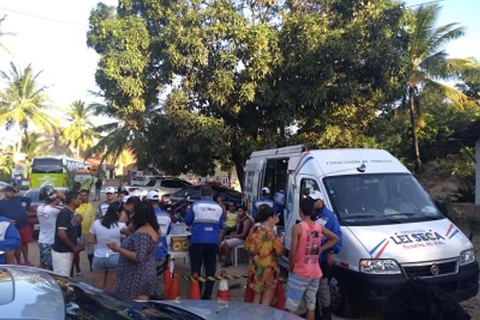 Durante Operação Lei Seca foram realizadas mais de 140 abordagens