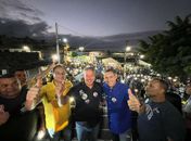 Alegria e emoção marcam a passagem de Galba Novaes por Novo Lino e Campestre
