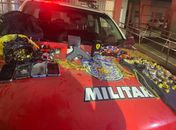 Dupla suspeita de roubo a loja em Maceió é presa com simulacro de pistola