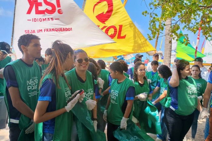 Marinha do Brasil, Ufal, Ifal e escolas públicas se unem em ação de limpeza e educação ambiental