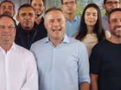 Na presença de Renan Filho, Luciano Barbosa diz que Paulo Dantas “tem compromisso com Alagoas”