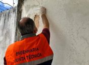 Junta Técnica avalia em imóveis com fissuras em evolução dentro do Mapa de Setorização de Danos.