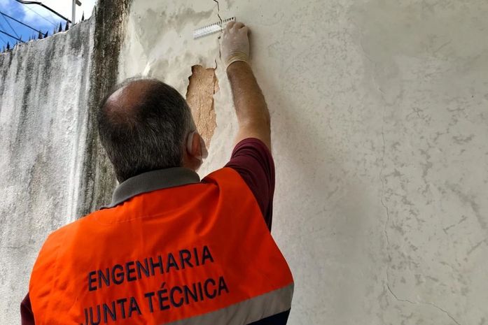 Junta Técnica avalia em imóveis com fissuras em evolução dentro do Mapa de Setorização de Danos.