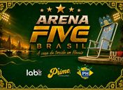 Arena Five Brasil leva clima de Copa e identidade alagoana ao Five Sport Bar, em Maceió
