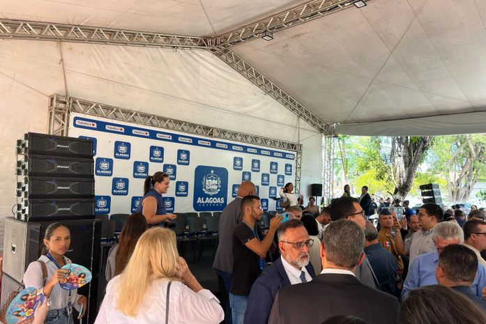 Presidente da Câmara de Palmeira dos Índios prestigia posse de Júlio Cezar