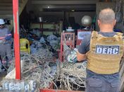 Operação contra furto de cabos prende proprietários de ferros-velhos na parte alta de Maceió