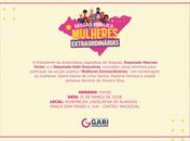 Educadora e empreendedoras serão homenageadas em sessão solene