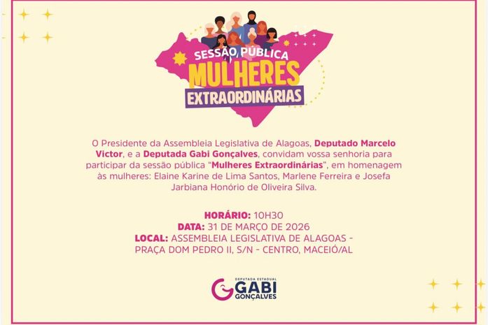 Educadora e empreendedoras serão homenageadas em sessão solene