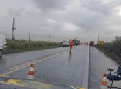 Vazamento de gás: rodovia BR-101 em São Miguel dos Campos continua interditada