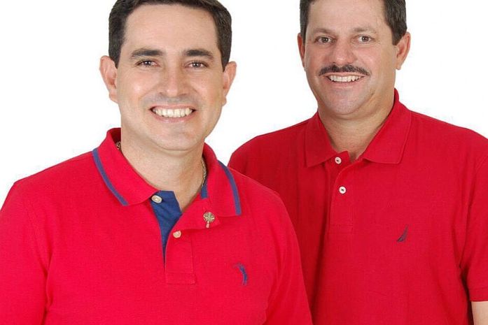 Gleysson Cardoso (PMDB) e Emílio Barros (PDT), respectivamente, prefeito e vice-prefeito eleitos de Minador