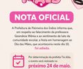NOTA OFICIAL