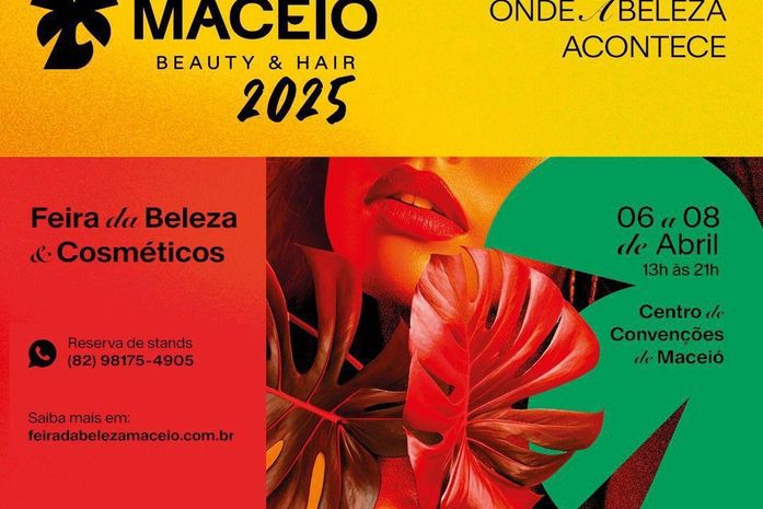 Maceió Beauty & Hair 2025 chega com novidades e expectativa de reunir mais de 10 mil profissionais da beleza