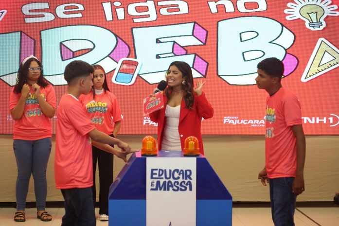 Se liga no Ideb!: diversão e aprendizagem marcam 2° aulão preparatório para prova do Saeb