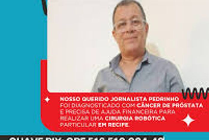 Jornalista alagoano precisa de ajuda financeira para custear recuperação de cirurgia em Aracaju