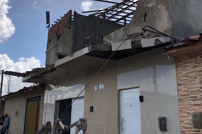 Desabamento em residência deixa vítimas em interior de AL; Bombeiros foram acionados