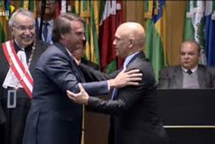 Alexandre de Moraes e Bolsonaro