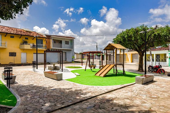 Luciano Barbosa realiza, nesta sexta (12), a entrega da reforma e modernização da Praça Antônio Ventura de Farias, no bairro Cavaco