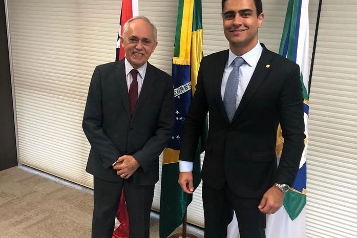 JHC com Presidente do TCU Ministro Raimundo Carreiro