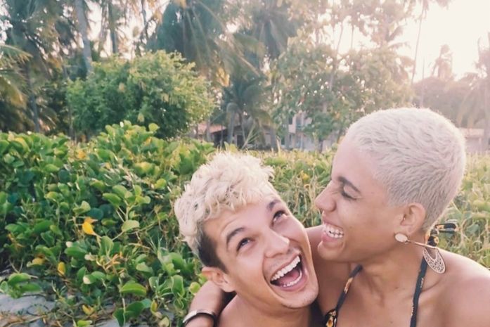 Thales e Keel estão juntos há 1 ano e três meses