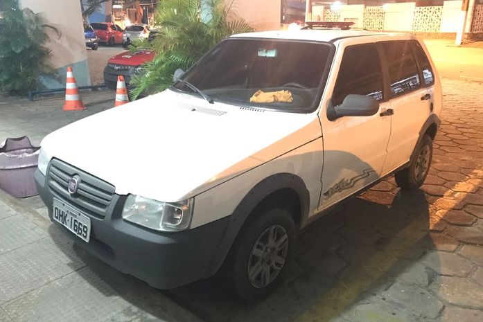 Veículo utilizado para cometer assaltos