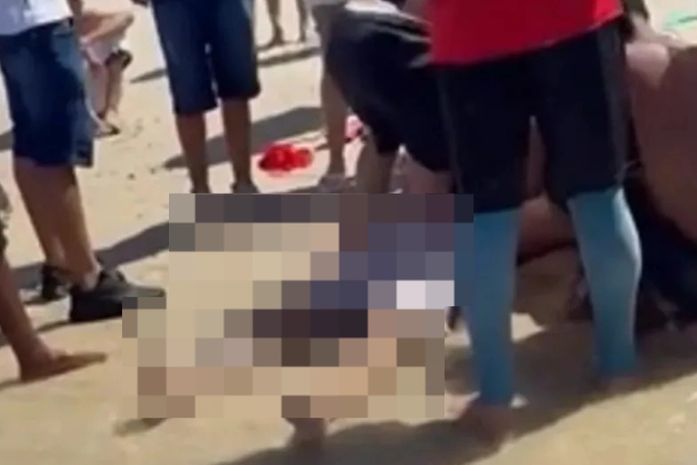 Turista colombiano morre afogado ao tentar salvar familiares no Litoral Sul