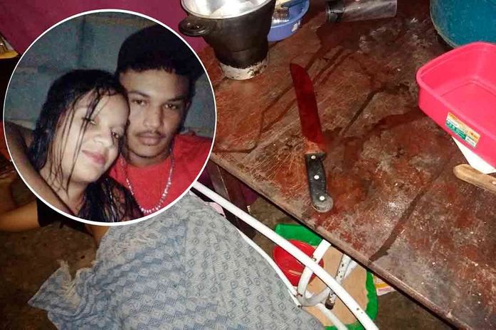 Após passar o dia bebendo, mulher é assassinada com vários golpes de facão pelo marido