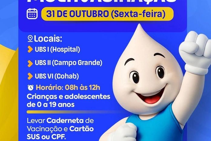Dia D da Imunização: Comunidade se une para proteger as crianças de Pão de Açúcar