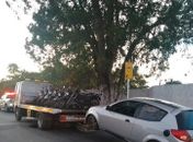 Placa do veículo é de Teresina, no Piauí