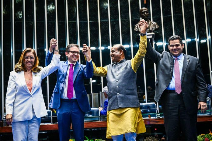 Senadora Dra. Eudócia representa o Brasil no BRICS com foco em mulheres, saúde e cooperação internacional