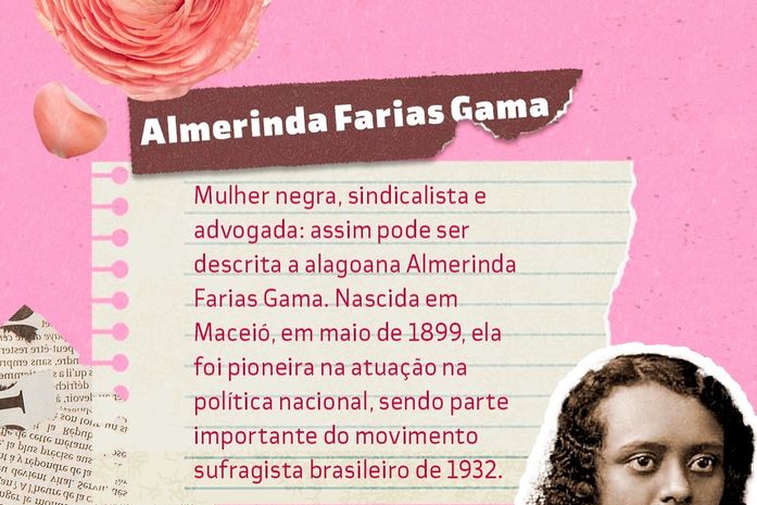 
Obrigada, Jó Pereira, por retroalimentar a imagem política da sufragista negra, alagoana, Almerinda Gama de Farias
