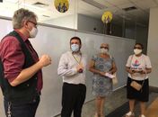 Bancos e estabelecimentos são orientados sobre o uso obrigatório de máscaras em Arapiraca