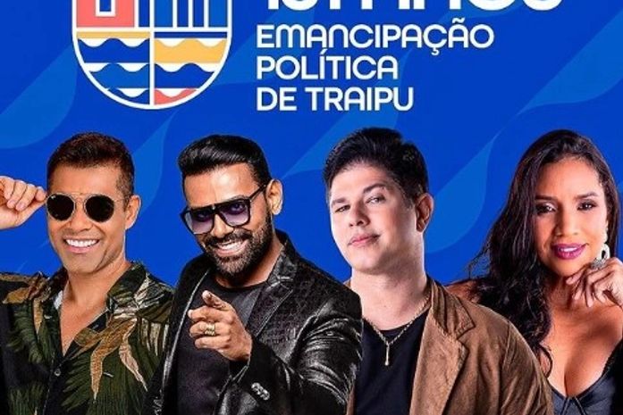 Pablo, Chicabana e Karisma animam festa de Emancipação de Traipu