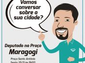 Deputado na Praça chega a Maragogi